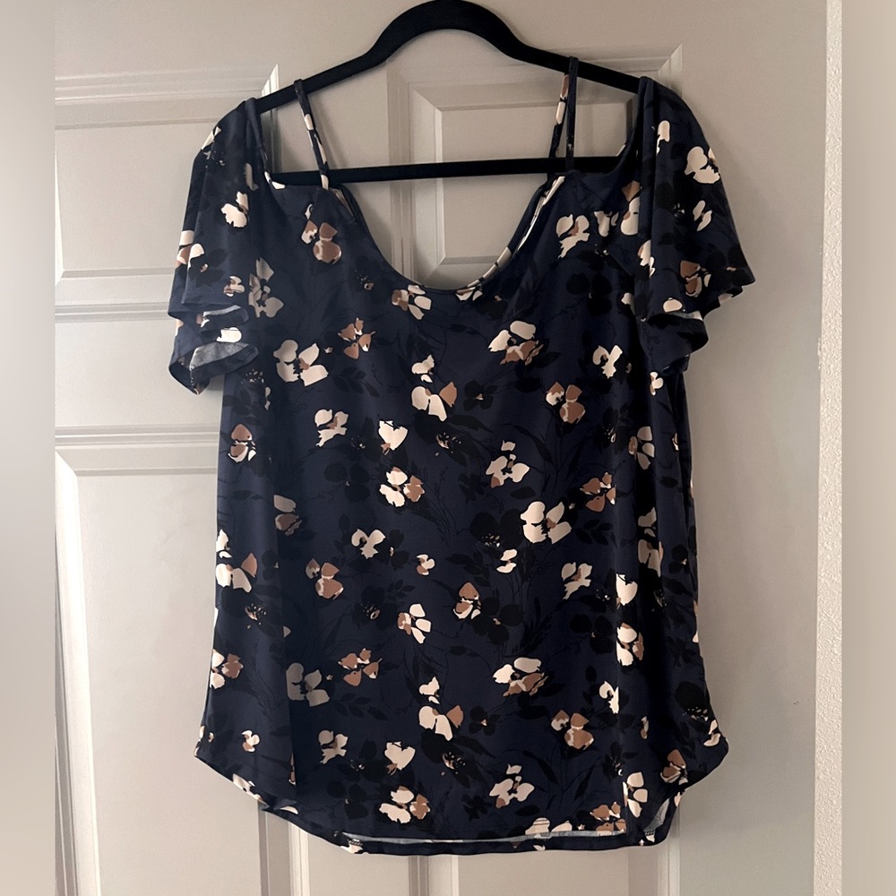 Cold Shoulder Knit Top